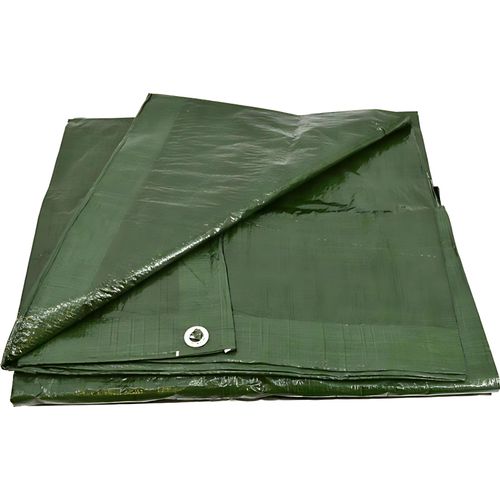 BK SHOP | Abdeckplane, Plane | Gartenplane 12 x 18 m | Grüne Wasserdichte Plane | Bauplane 90 g/m2 | Abdeckplanen Gartenmöbel | Plane mit Ösen