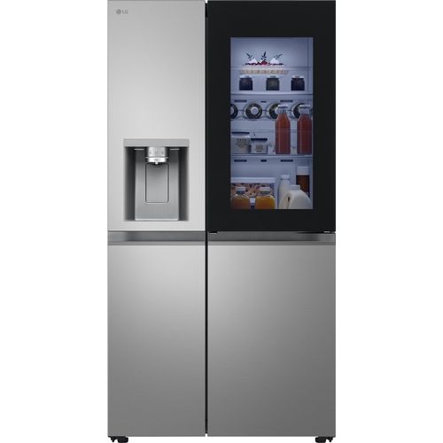 LG Side-by-Side 628 L InstaView® Eis-, Crushed Ice- und Wasserspender GSXE81PYBD
