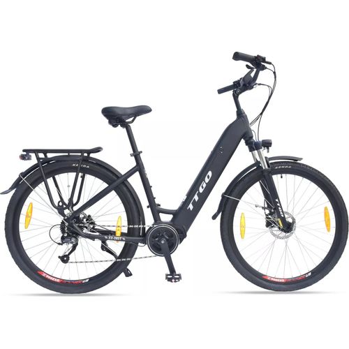 28'' Elektrofahrrad 250W e-Bike mit Mittelmotor 36V/20Ah Shimano 9-Gänge e-Mountainbike City E-Bikes & E-Hollandräder für Damen und Herren E-Trekking