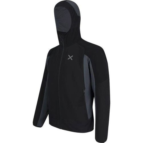 Trekking-Jacke für Herren Montura Premium Wind Hoody M - schwarz