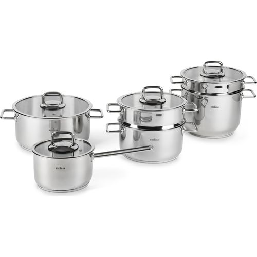 Excelsa 10-teiliges Set Le Grand Chef Stahl 28,5x21,5x11 cm Silber