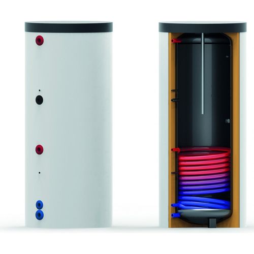 Standspeicher Warmwasserspeicher TS-S 500 Liter 1 Wärmetauscher Brauchwasser