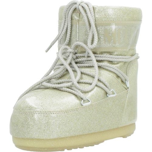 MOON BOOT MB ICON LOW GLITTER Gold