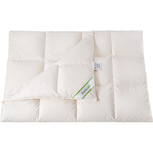 Bettdecke 135x200 Kassettenbett Winterdecke 90% Daunen Bio Baumwolle kbA