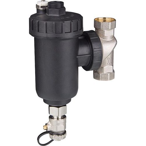 Schlammabscheider mit Magnet Magnetit Maxi Schmutzfänger Magnetitfilter Heizung : 9003299-DN25
