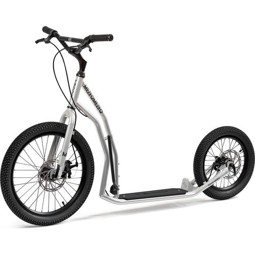 Tretroller Yedoo New Mezeq RunRun 20/16 Dogscooter Scooter Cityscooter silber