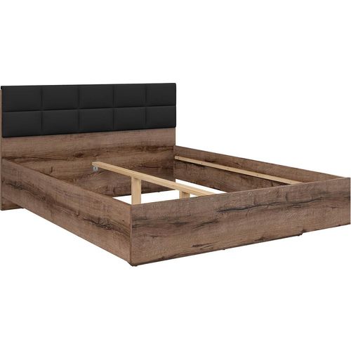 Kassel A1 Doppelbett 180x200 in Eiche Monastery
