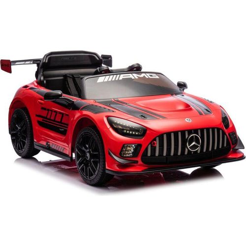 Kinder Elektroauto Mercedes Benz AMG GT3 zwei Motoren+LED+Audio+FB Rot