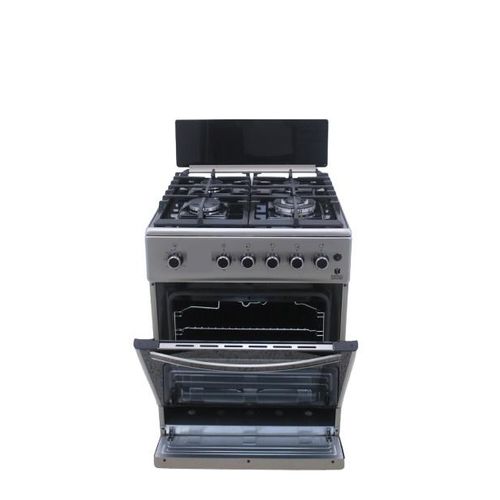 Gasline SHGG6060KGGX Gas Standherd 60cm , Gasbackofen, Grill, Umluft, WOK, Edelstahl , Erdgas, LPG