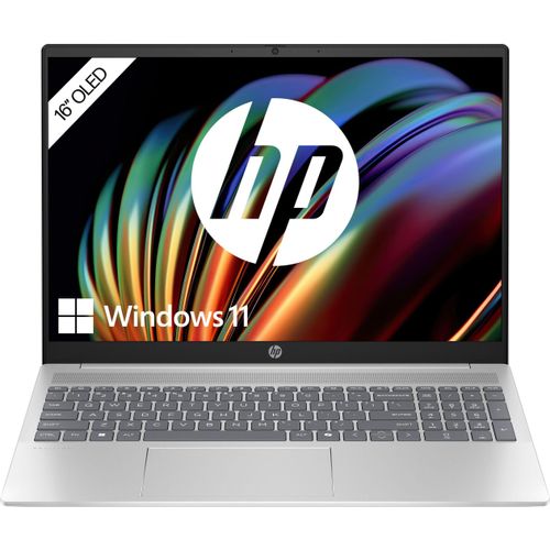 Notebook Pavilion 16-af0652ng, Silber, 16 Zoll, 2K, OLED, Intel Core Ultra i5-125U, 16GB, 1TB