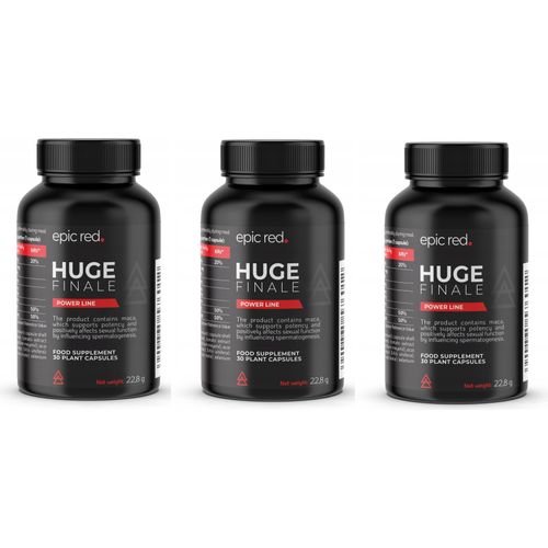 3X Epic Red Huge Finale Ergänzung Für Längeren Sex