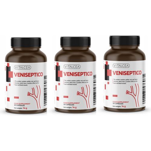 3X Veniseptico - Nahrungsergänzungsmittel 30 Kapseln
