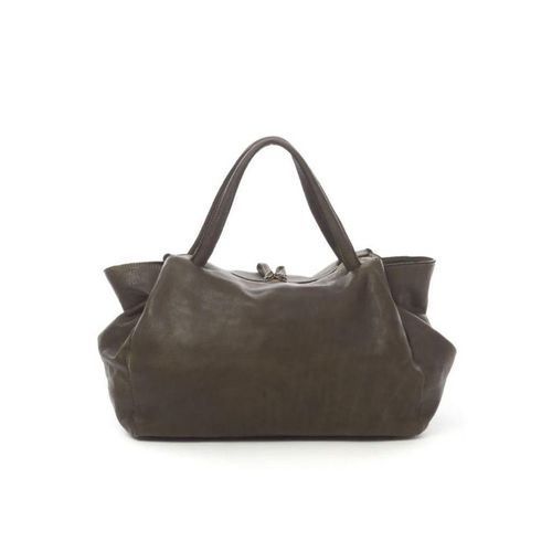 BZNA Handtasche Diana grün Designer Schultertasche Tasche Ledertasche