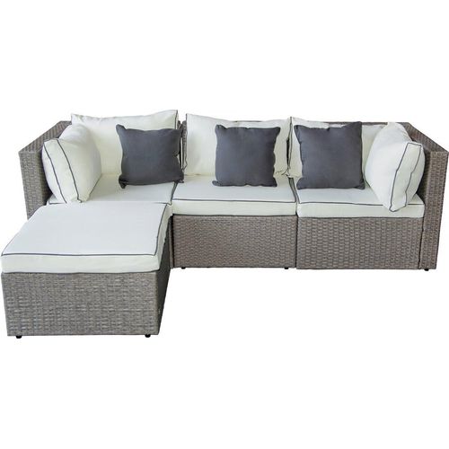 Gartenlounge aus Polyrattan 