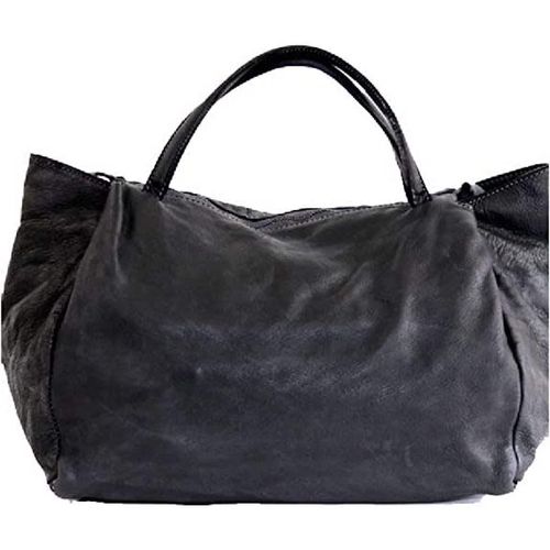 BZNA Handtasche Diana schwarz Designer Schultertasche Tasche Ledertasche