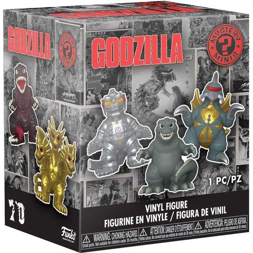 Godzilla 70th Anniversary Mystery Minis Funko POP! PVC-Sammelfiguren (zufällig)