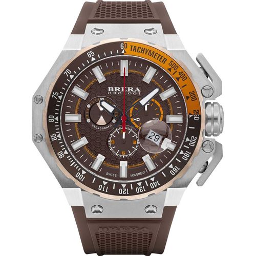 Chronograph Brera Orologi Braun Kollektion Granturismo - mann
