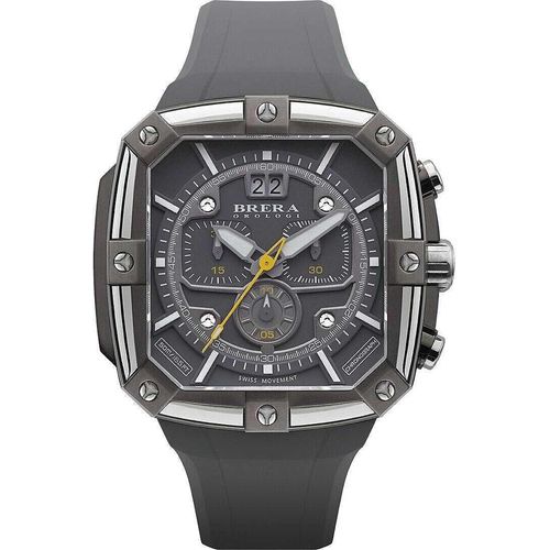 Chronograph Brera Orologi Grau Kollektion Square - mann