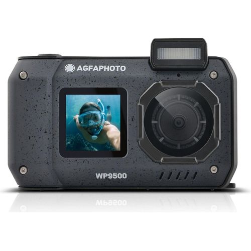 AGFAPHOTO Digitalkamera WP9500 CMOS WP 24MP Schwarz Full HD