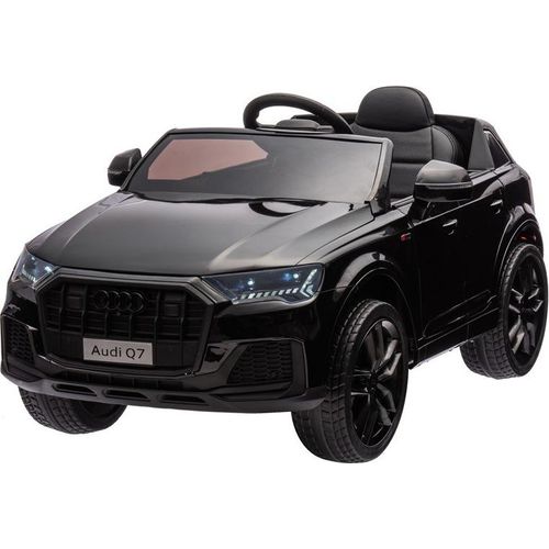 Kinder Elektroauto Audi Q7 mit zwei Motoren+LED+FB+Audio Modul schwarz