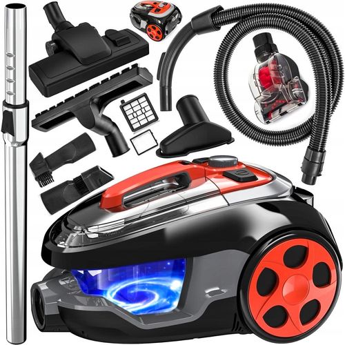 Lehmann Zyklonstaubsauger 4000W Mit Hepa-Filter Und Turbo-Bürste