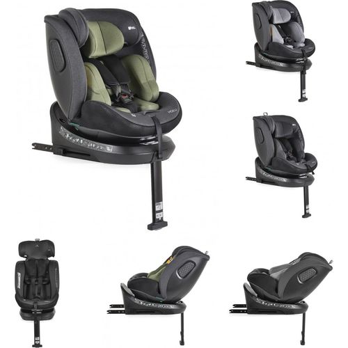 Cangaroo Hoku Olivgrün 40-150cm 360° i-Size Autostoel 110926