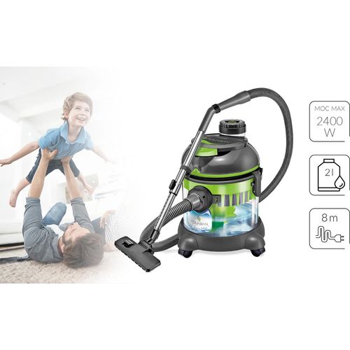 Mod-30 2400 W Wasserstaubsauger mit Hepa-Filter, Duftöl im Set MPM