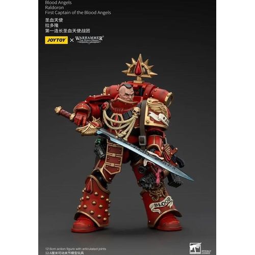 Warhammer The Horus Heresy Actionfigur 1/18 Blood Angels Raldoron First Captain of the Blood Angels 13 cm