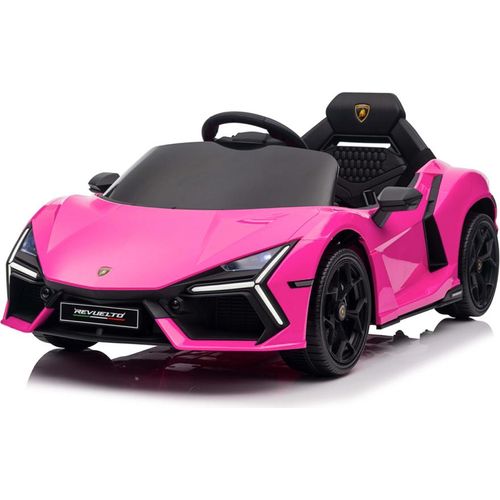 Kinder Elektroauto Lamborghini REVUELTO Vier Motoren+LED+Audio+FB