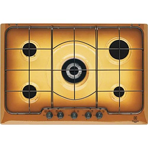 Electrolux PT750UV Mehrfarbiges eingebautes Gaskochfeld mit 5 Brennern