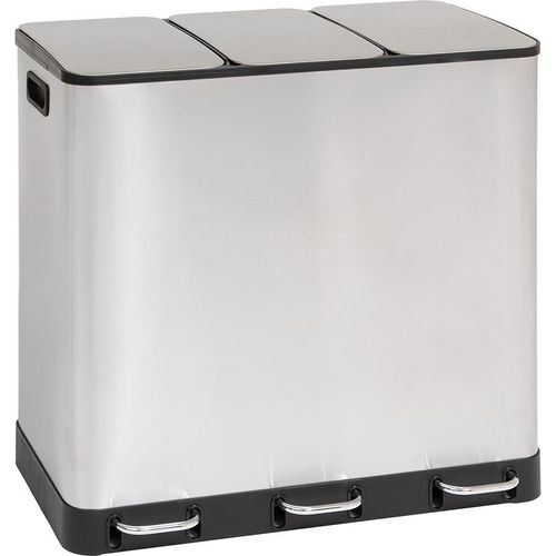 Eazy Living Mülleimer mit Pedal 3x18L Ames