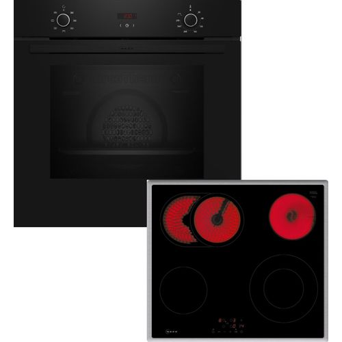 Neff Backofen-Set, Einbau, B1CCC0AK3 + T16SBN1L0, Backofen, Elektrokochfeld, BX36B0