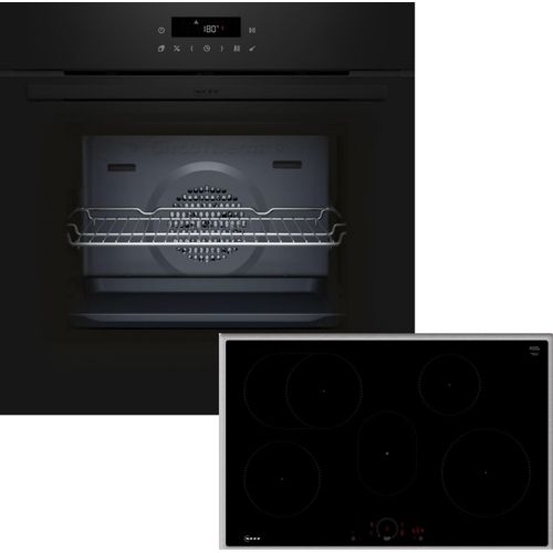 Neff Backofen-Set, Einbau, B2CCJ7AK3 + T58SHF1L0, Backofen, Induktionskochfeld, BTX48PIB0