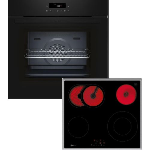 Neff Backofen-Set, Einbau, B2CCJ7AK3 + T16SBN1L0, Backofen, Elektrokochfeld, BTX46PB0