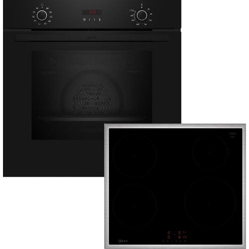 Neff Backofen-Set, Einbau, B2CCG6AK3 + T46SBE1L0, Backofen, Induktionskochfeld BX46PIB0