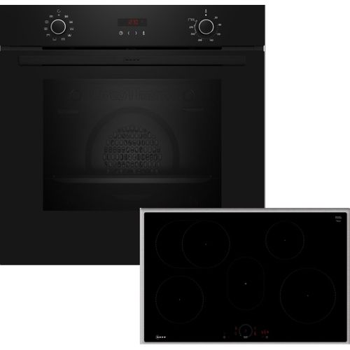 Neff Backofen-Set, Einbau, B2CCG6AK3 + T58SHF1L0, Backofen, Induktionskochfeld, BX48PIB0