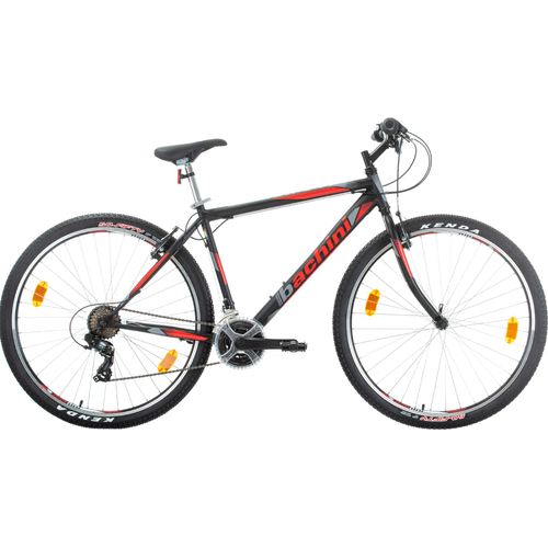 Mountainbikes, BACHINI, PRO 29 Zoll, Schwarz/Rot