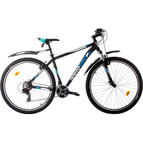 Mountainbikes, VELOTEC, PRO 27.5 Zoll Schwarz/Blau
