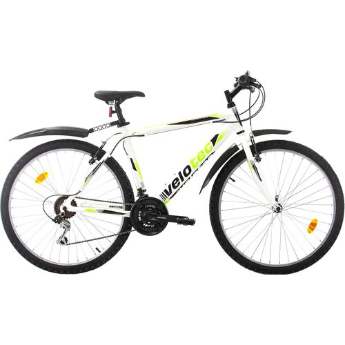 Mountainbikes, VELOTEC, PRO 26 Zoll Weiß/Grün