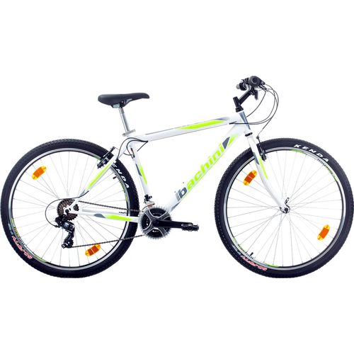 Mountainbikes, BACHINI, PRO 29 Zoll, Weiß/Grün