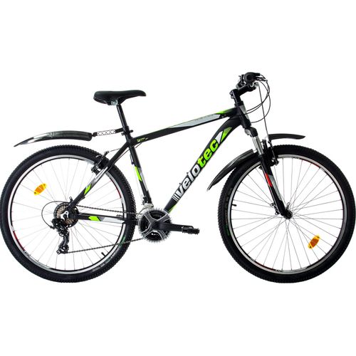 Mountainbikes, VELOTEC, PRO 27.5 Zoll Schwarz/Grün