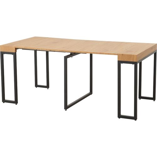 Esstisch ausziehbar Eiche Hell Jenrik