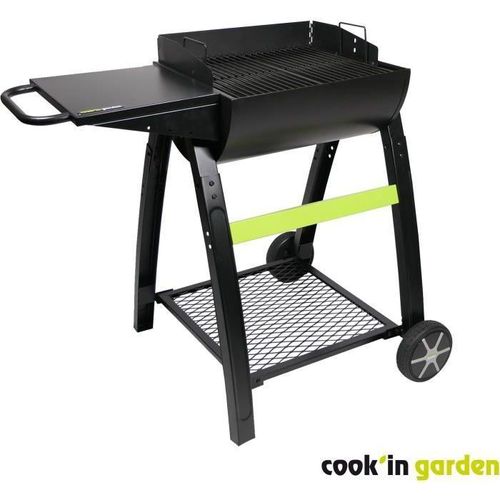 Holzkohlegrill - COOK'IN GARDEN - TONINO 50 - Schwarz