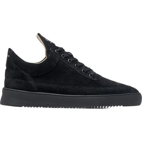 Filling Pieces Low Top Suede All Black - Heren Sneakers Filling Pieces, Filling Pieces Verkauf, Filling Pieces Verkauf Heren, Filling Pieces Heren, Filling Pieces Low Top, Filling Pieces Sneakers, Filling Pieces Dunkelgrün, Filling Pieces Groen, Filling Pieces