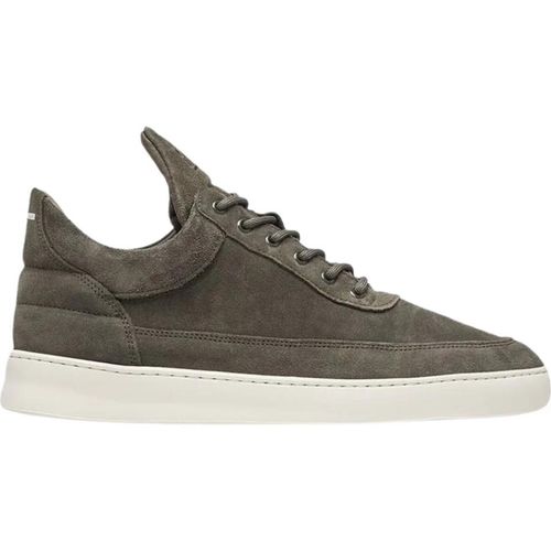 Filling Pieces Low Top Suede Organic Green - Heren Sneakers füllung stücke, füllung stücke verkauf, füllung stücke verkauf heren, füllung stücke heren, füllung stücke low top, füllung stücke sneakers, füllung stücke dunkelgrün, füllung stücke groen, füllung stücke