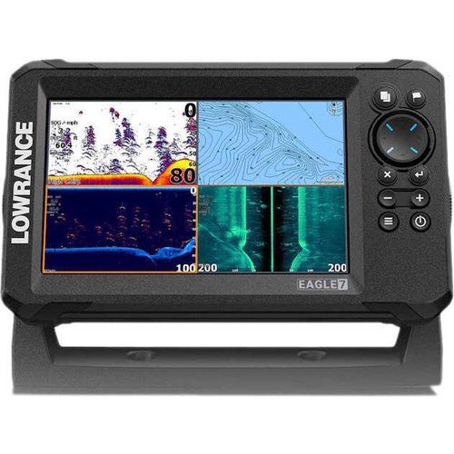 Lowrance Eagle 7 Tripleshot Plotter Durchsichtig Durchsichtig One Size