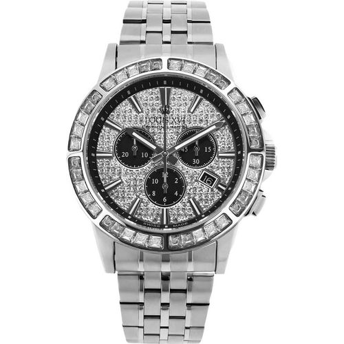Louis XVI LXVI1131 Herrenuhr Majesté Iced Out Baguette 43mm 5ATM