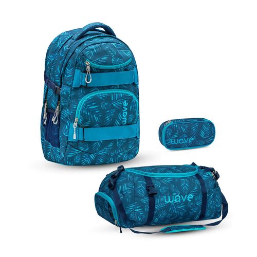 Wave Infinity Schulrucksack Set 3 tlg. 