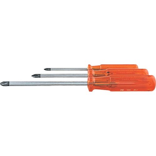 PB Swiss Tools Schraubendreher-Satz, für Phillips, mit Kunststoffheft, 7-teilig