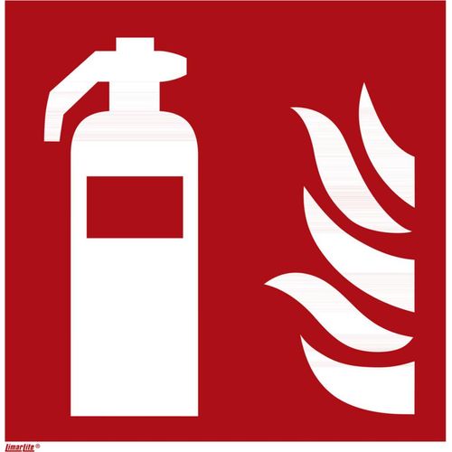 Brandschutzzeichen Feuerlöscher, Typ: 12400